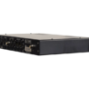 ConnAV 04 1U black rack-mount audio interface with multiple rear input/output connectors and panels visible at the back of the unit.